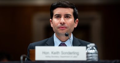 Trump says he picks Sonderling to be labor secretary