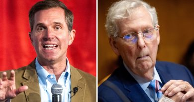 Kentucky Gov. Beshear calls on Mitch McConnell to prove he can serve or resign